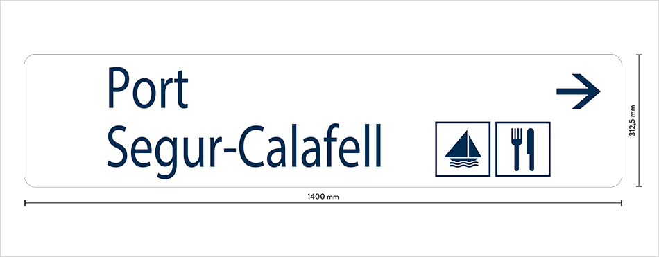 graphe-disseny-logo-port-segur-calafell-propuesta-senales-viarias